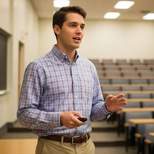 👔 Jeremy Argyle Plaid Button Down | Pink & Blue | L 🛍️